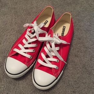 Red Converse Chuck Taylor All Star Dainty Ox NEW